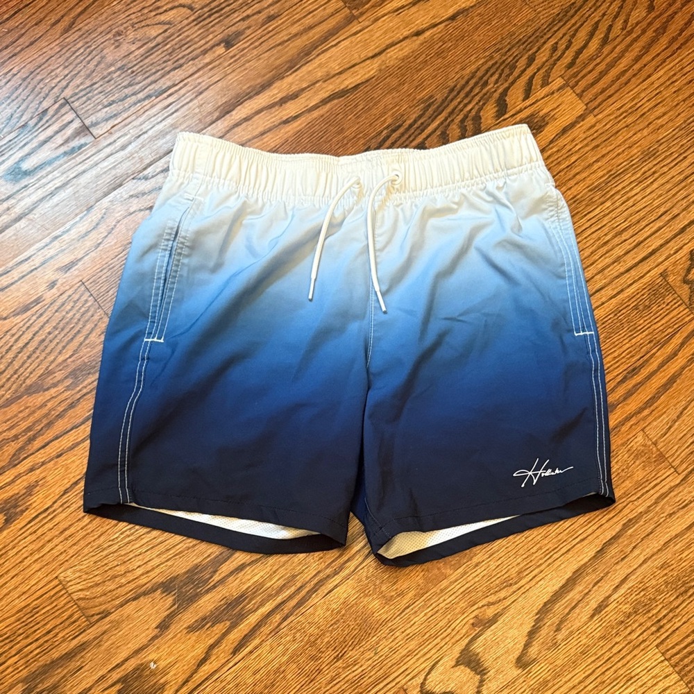 Hollister Cream Elastic Waistband Shorts